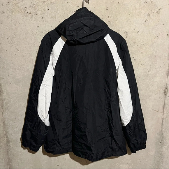 Free Country Radiance Women’s Black White Jacket Size M Rain Performance Hooded - Picture 5 of 7